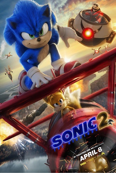 Sonic the Hedgehog 2 (PG, 122 minutes)